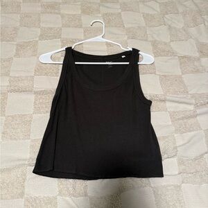 Grey Sleeveless Women's Top